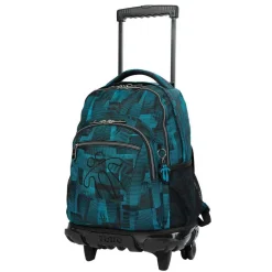 Sale - Mochila escolar con ruedas Renglones - Azul Material Escolar