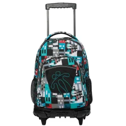 Discount - Mochila escolar con ruedas Renglones - Urbano Material Escolar