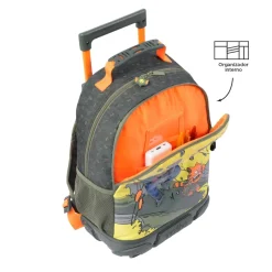 - Mochila escolar con ruedas mediana Brawlmaster*TOTTO Outlet