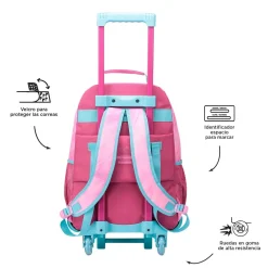 - Mochila escolar con ruedas grande Fantasy*TOTTO Sale