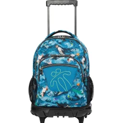 Outlet - Mochila escolar con ruedas Renglones - Océano Material Escolar