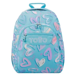 - Mochila escolar corazones pintados Acuarela*TOTTO Hot