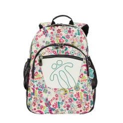 New - Mochila escolar Crayoles - Flores Material Escolar