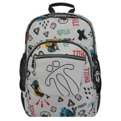 Best - Mochila escolar Crayoles - Gris Material Escolar