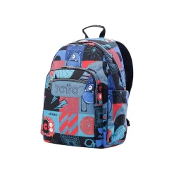 - Mochila escolar cyber monstruos Acuarela*TOTTO Best