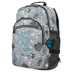 Hot - Mochila escolar Ecole estampado Newspaper Material Escolar