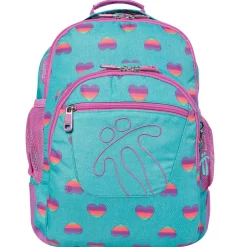 - Mochila escolar Ecole corazones multicolor Material Escolar