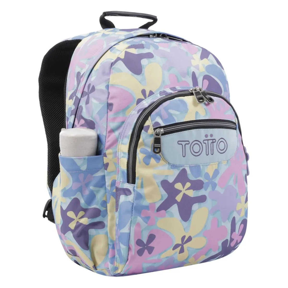 Outlet - Mochila escolar flores hawaianas Acuarela Material Escolar