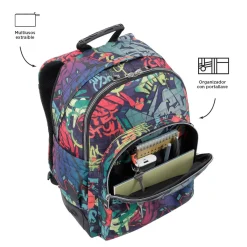 - Mochila escolar graffiti Crayoles*TOTTO Clearance