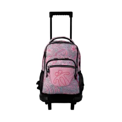 - Mochila escolar pequeña con ruedas Resma - Líneas y puntos*TOTTO Sale