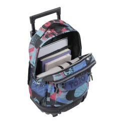 Hot - Mochila escolar pequeña ruedas cyber monstruos Resma Material Escolar