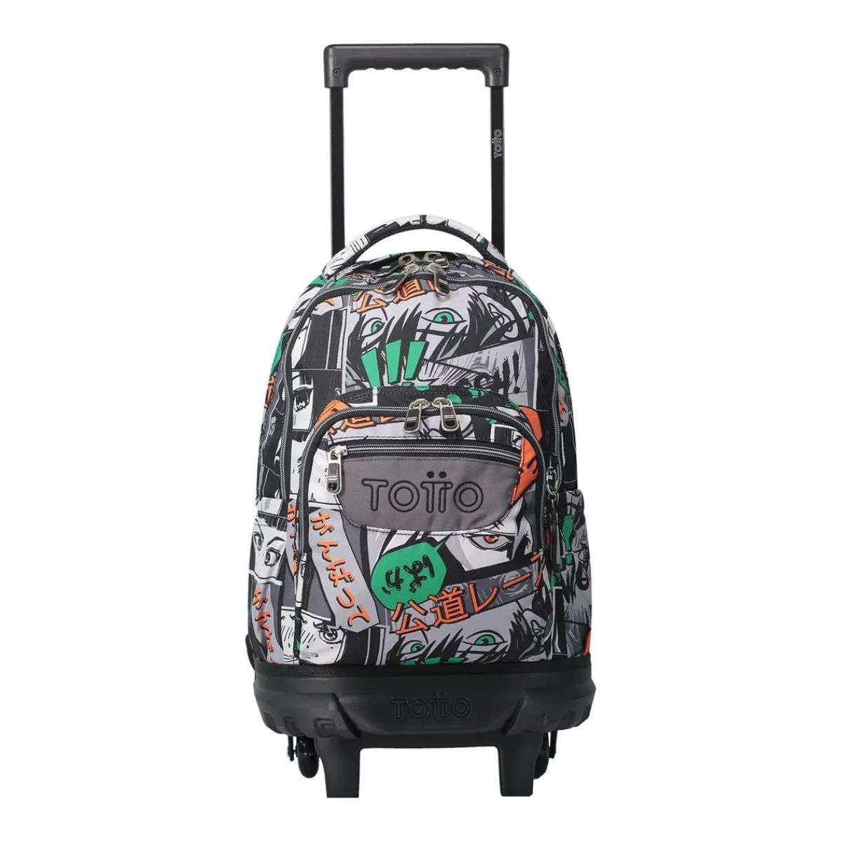 - Mochila escolar pequeña ruedas manga Resma*TOTTO New