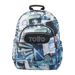 Sale - Mochila escolar postales y casetes Acuarela Material Escolar