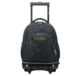 - Mochila escolar ruedas desmontable salpicado color Tiza*TOTTO Clearance