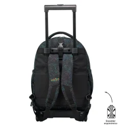 - Mochila escolar ruedas desmontable salpicado color Tiza*TOTTO Clearance