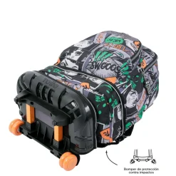 - Mochila escolar ruedas desmontable manga Tiza*TOTTO Discount