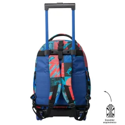 - Mochila escolar ruedas desmontable cyber monstruos Tiza*TOTTO Hot