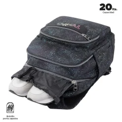 - Mochila escolar salpicado color Crayoles*TOTTO Outlet