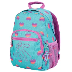- Mochila escolar Tempera corazones multicolor*TOTTO Best