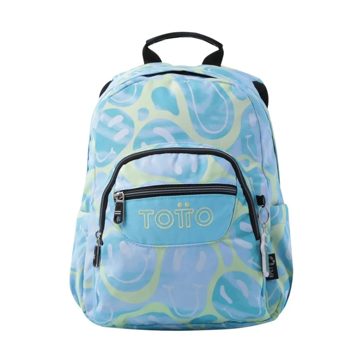 New - Mochila escolar Tempera azul Material Escolar