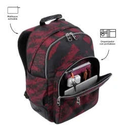 - Mochila escolar tiza roja Crayoles*TOTTO Discount