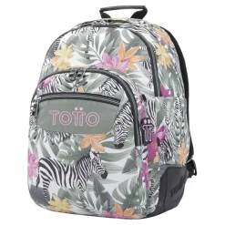 - Mochila escolar tropical cebras Crayoles*TOTTO Sale