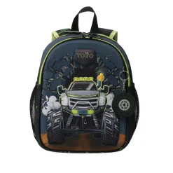 Outlet - Mochila Monster Race S Material Escolar