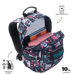 Sale - Mochila Pequeña Tempera Misato Material Escolar