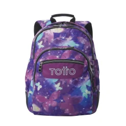 Discount - Mochila Rayol Glitter Star Butterfly Material Escolar
