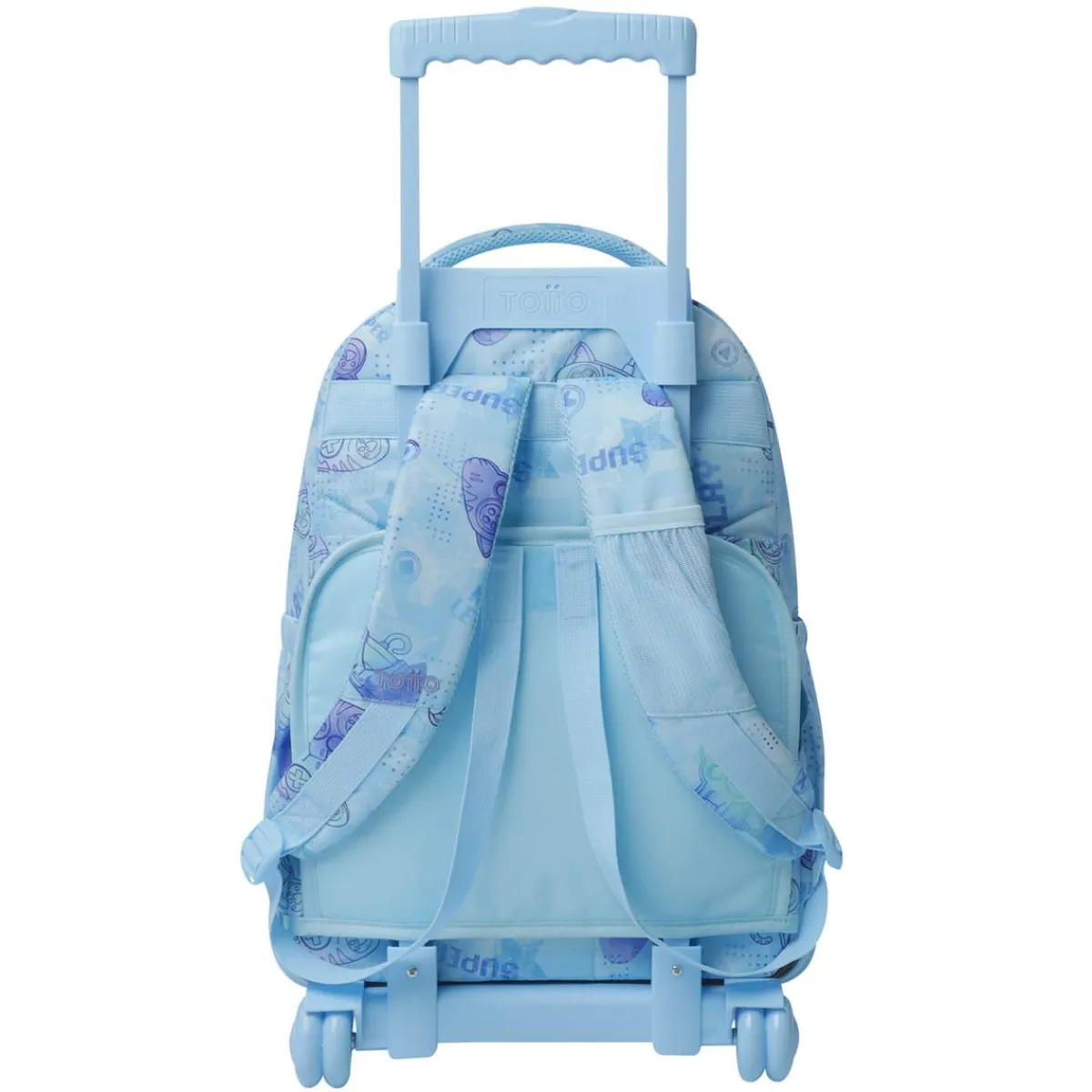 Discount - Mochila Renglones con ruedas Polar Material Escolar