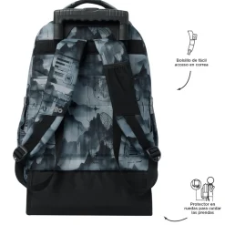 Best - Mochila Renglones con ruedas - Digital Hill Material Escolar