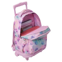 - Mochila Renglones con ruedas Glitter Shiny Heart*TOTTO