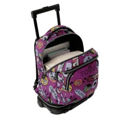 Outlet - Mochila Tiza con ruedas Kitsune Material Escolar