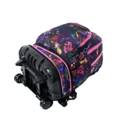 - Mochila Tiza con ruedas Flower Galaxy*TOTTO Outlet