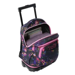 - Mochila Tiza con ruedas Flower Galaxy*TOTTO Outlet