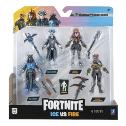 Hot Toy Partner - - Pack 4 figuras articuladas Micro Squad con herramientas 2.5 pulgadas ㅤ Figuras De Acción