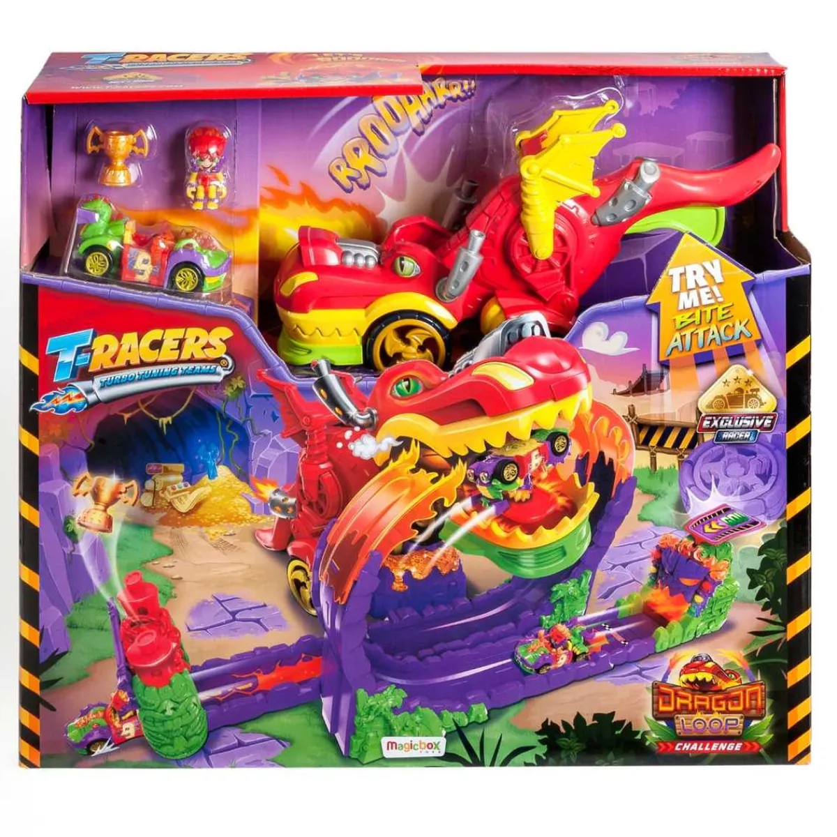 T-Racers S - Playset Dragon Loop*MARTOMAGIC SL-MAGIC BOX INT Sale