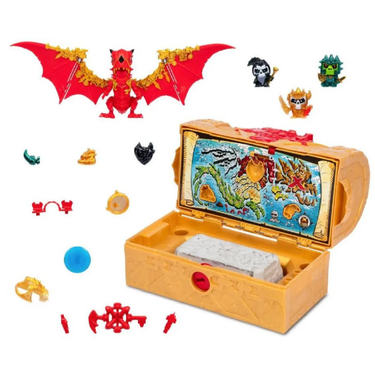 New Treasure X Lost Lands - Cofre del Dragón misterioso Figuras De Acción