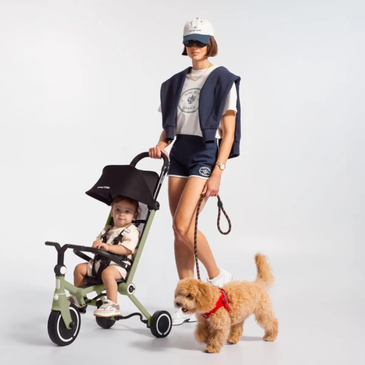 Triciclo evolutivo Wonder color verde Motos Y Triciclos