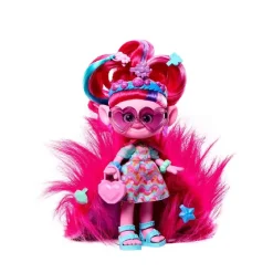 Hot Trolls - Poppy con accesorios Coleccionables Y Mini Mundos