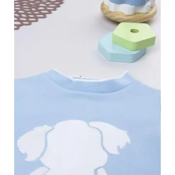 Tutina bebé azul con perrito*Prenatal Sale