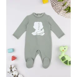 Tutina bebé verde dinosaurio Ropa Y Accesorios·Peleles|Recién Nacido·Ropa Y Accesorios