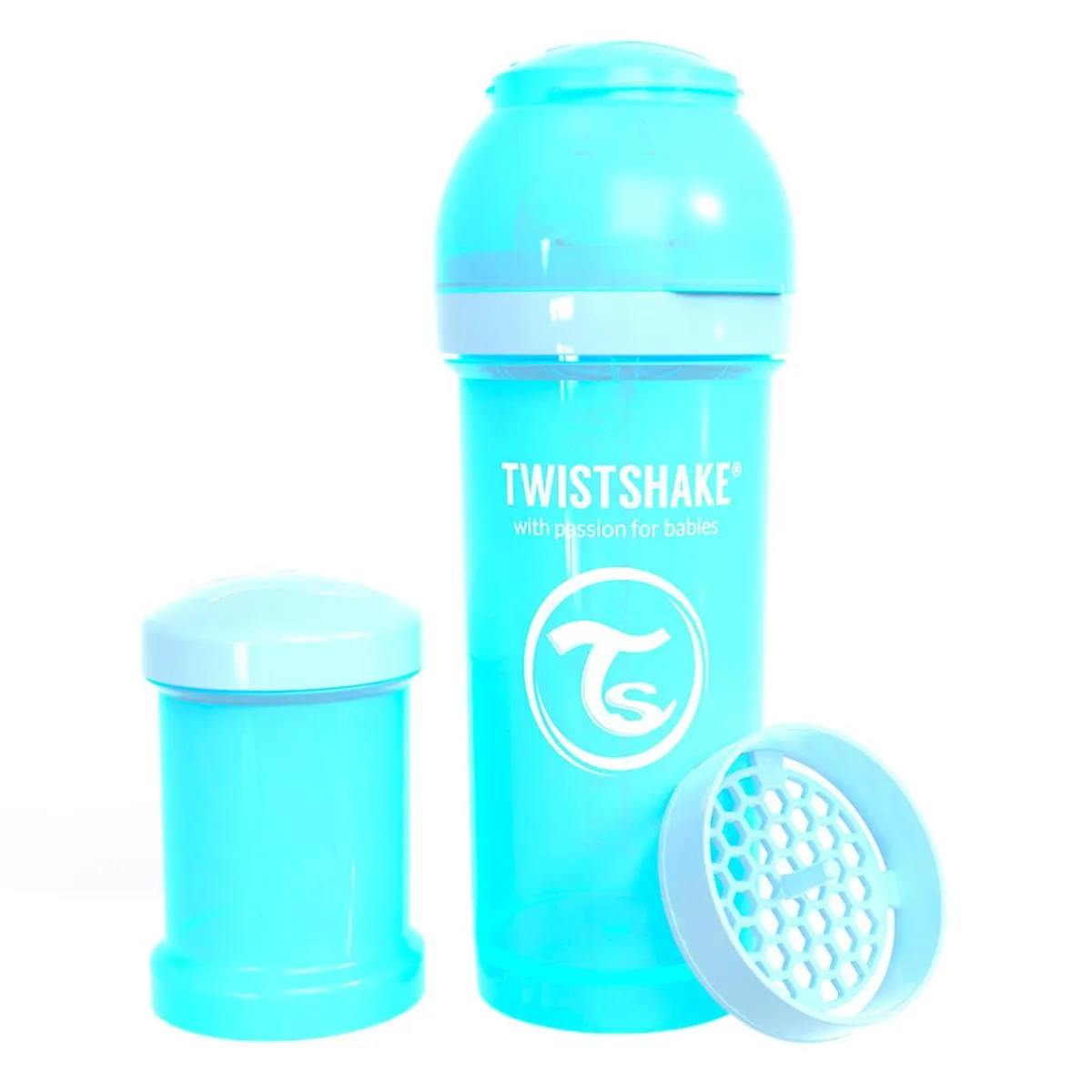 Twistshake - Biberón 260 ml - Azul Biberones Y Chupetes·Biberones