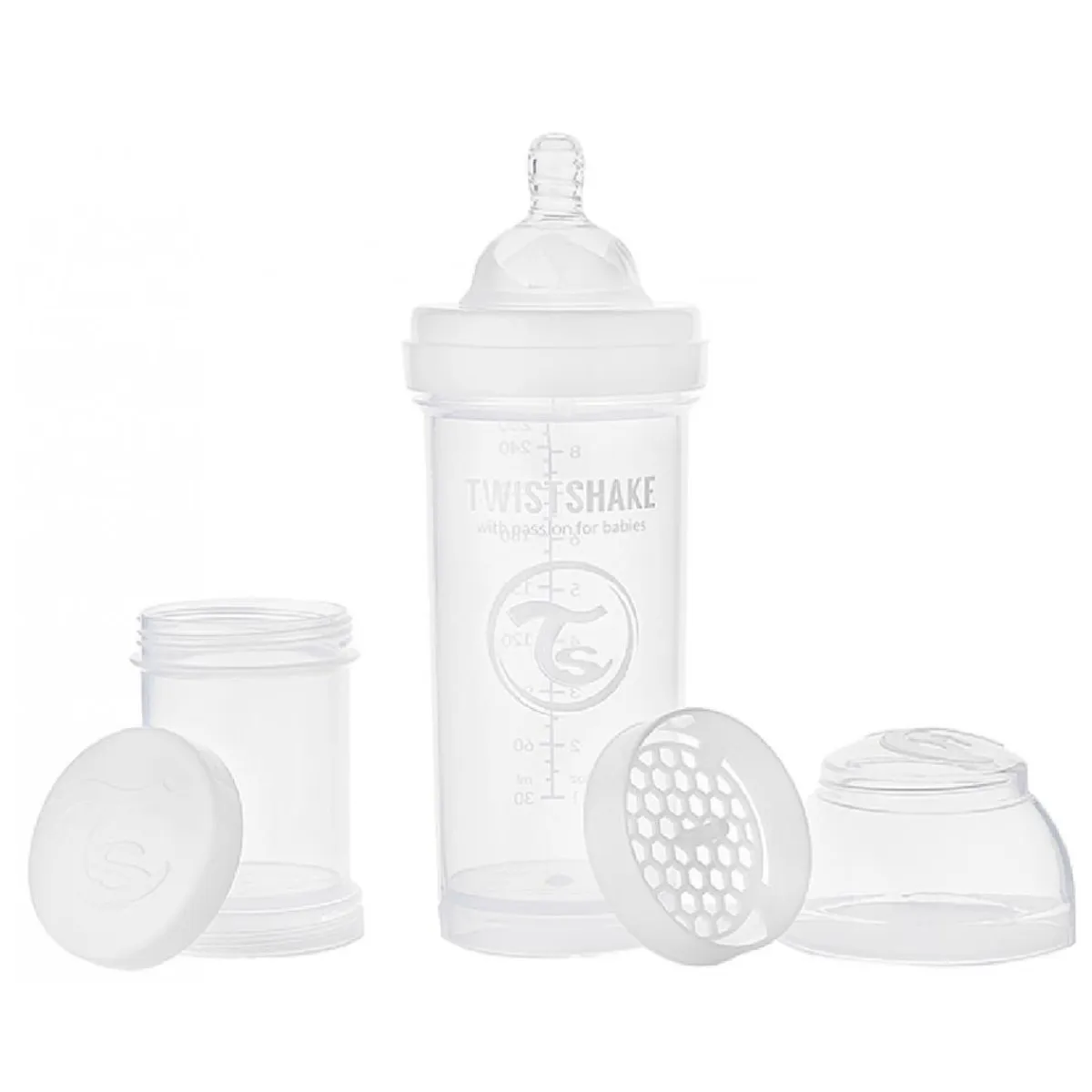 Best - Biberón Anticólicos 330ml Blanco Biberones Y Chupetes·Biberones