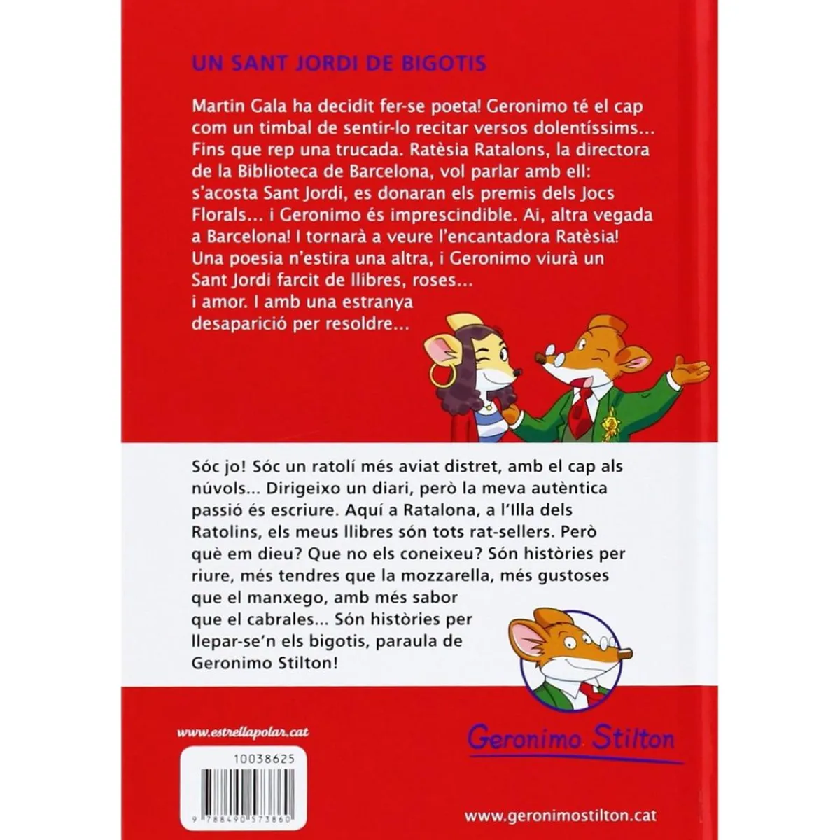 Un Sant Jordi de Bigotis en Catalán ㅤ Juguetes Educativos Y Libros