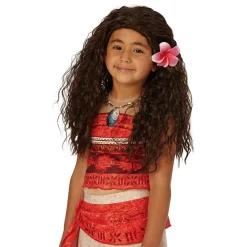 New Vaiana - Peluca 3 a 11 años Disfraces|Halloween