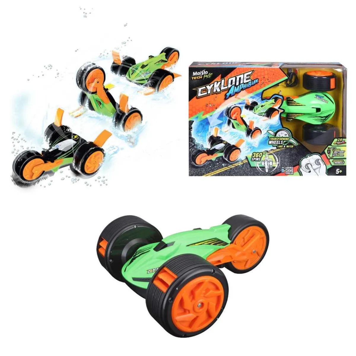 Sale Vehículo Radiocontrol Cykclone Anfibio 25 cm (varios colores) Vehículos Y Circuitos