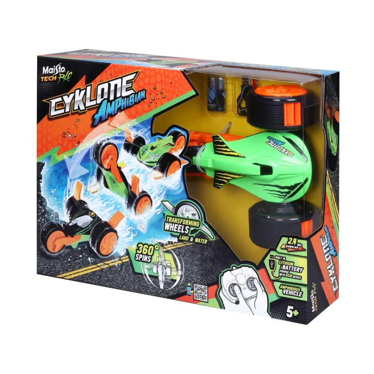 Sale Vehículo Radiocontrol Cykclone Anfibio 25 cm (varios colores) Vehículos Y Circuitos