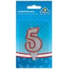 Vela borde rojo 5*TOYS "R" US Best