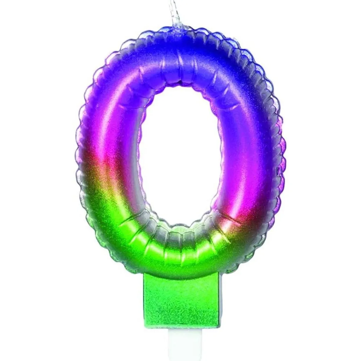 Discount Vela multicolor número 0 Artículos De Fiesta Y Regalos